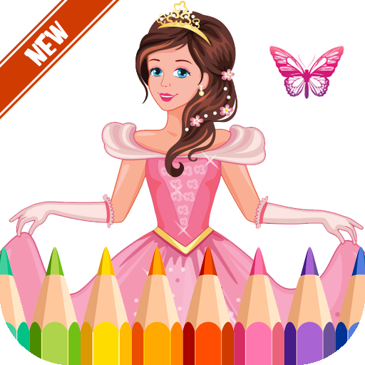 Princess Coloring Book Game App on Amazon Appstore