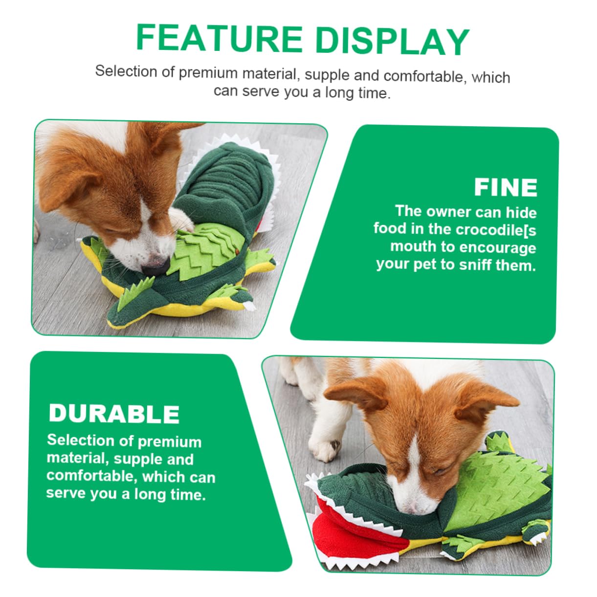 Toddmomy Juguete De Peluche Masticable para Perros Juguete De Entrenamiento Comida Escondida para Cachorros