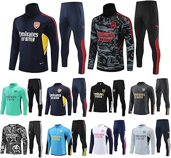 Amazon.co.jp: Huwasy サッカーユニフォーム アーセナル バルサ 23-24