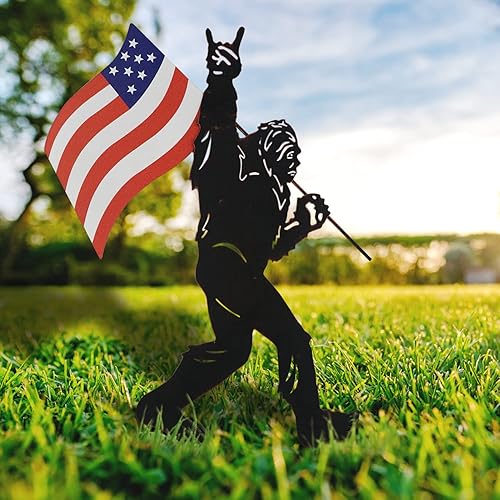Miniatura 1 de TT & MM Bigfoot - Estacas decorativas de metal para jardín, regalos de pie grande para hombres y mujeres, decoración de estatua de pie grande,