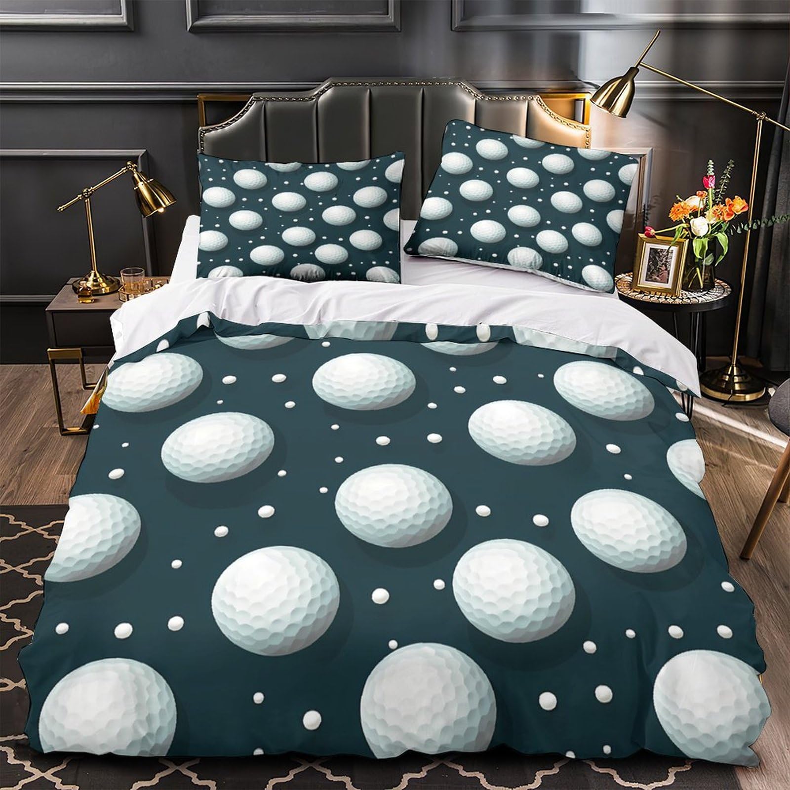 Parure de lit Bovins des Highlands 200x200 housse de couette imprimée 3D