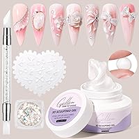 Vista 11 de Gellen Top Coat y Base Coat para Gel Polish - Acabado Shine de larga duración, 8ml cada botella