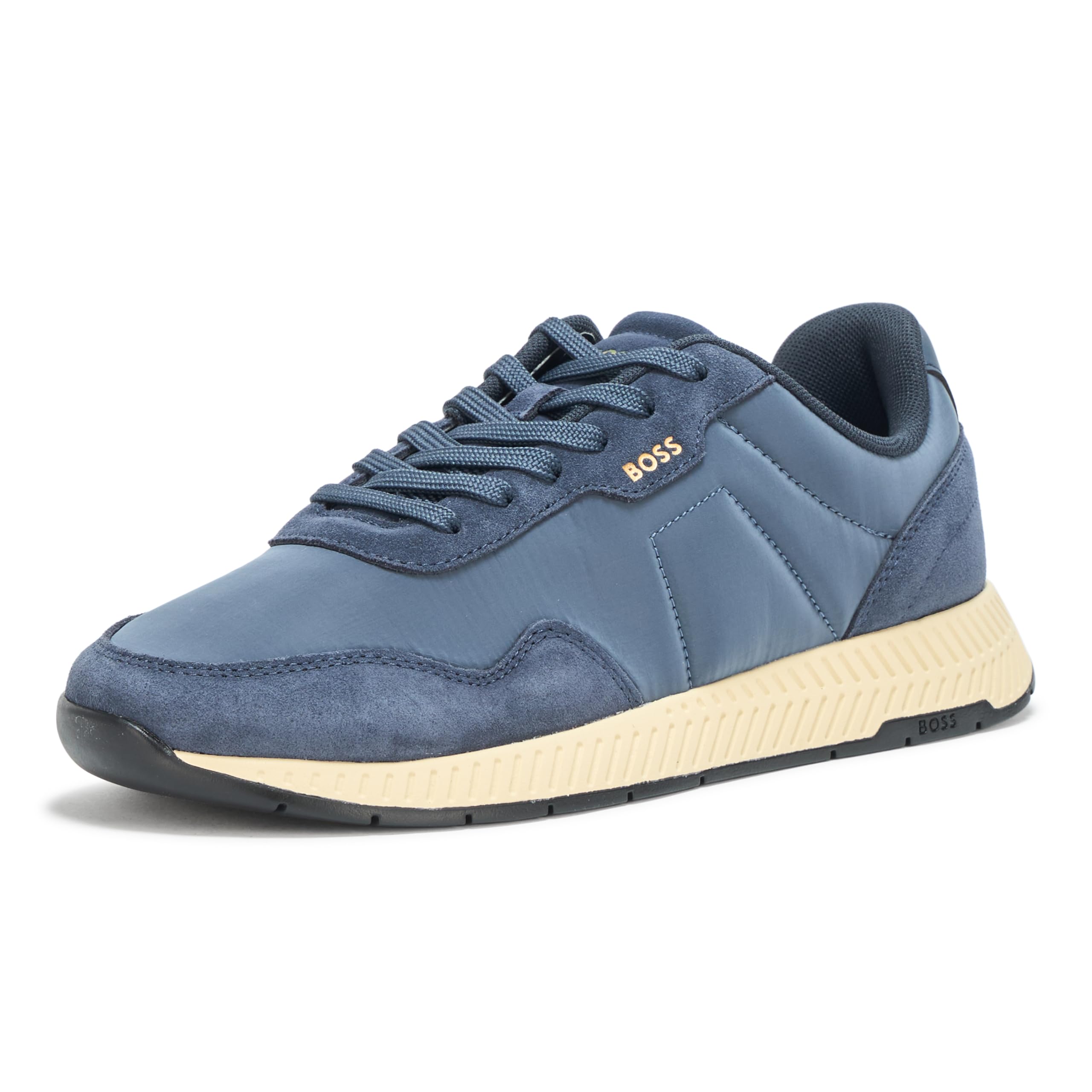 

                                                    BOSS, Essential Low Profile Sneaker, Blue Marine, 