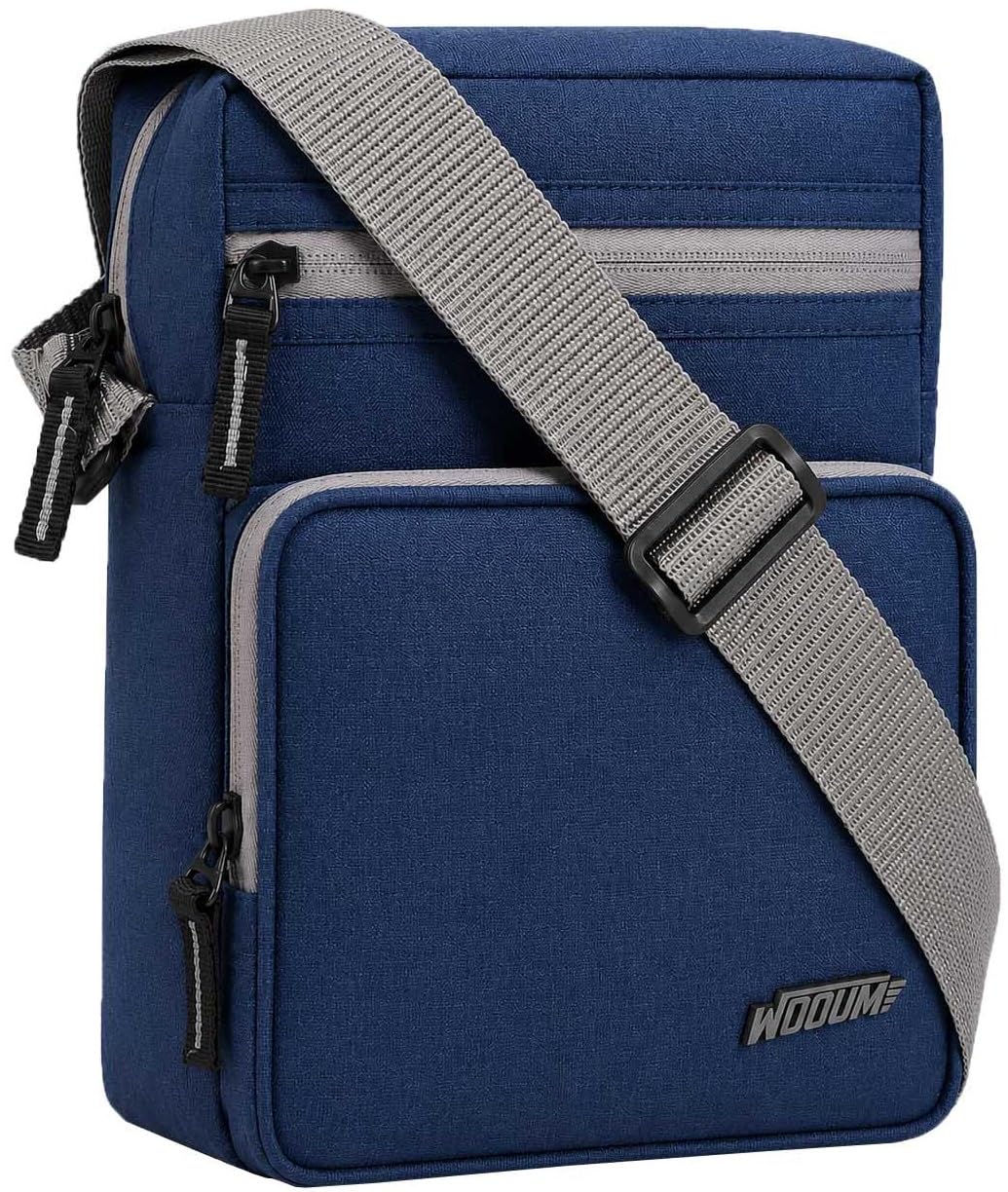 Sling Bag Messenger Bag Cross Body Messenger Bag Side Bag Travel Sling Bag for Men, Blue Grey-image-42