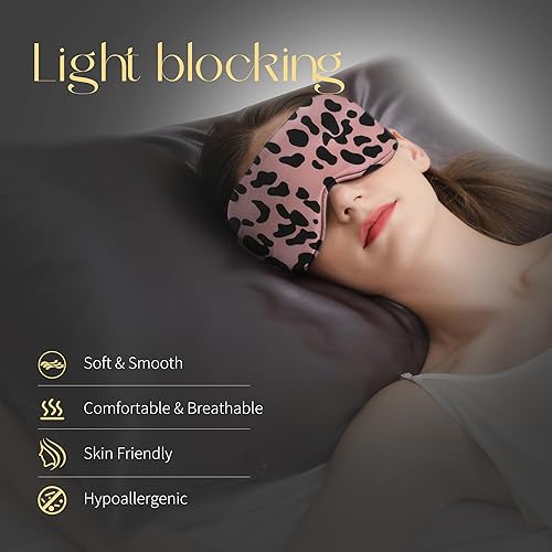 Miniatura 3 de ZIMASILK Máscara de dormir 100% seda de morera 22Momme para dormir, rellena de seda de morera de primera calidad, más suave y transpirable