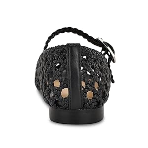 【NINE WEST】Halie メリージェーン フラット シューズ Nine West Women's Halie Woven Mary Jane Flats - Macy's