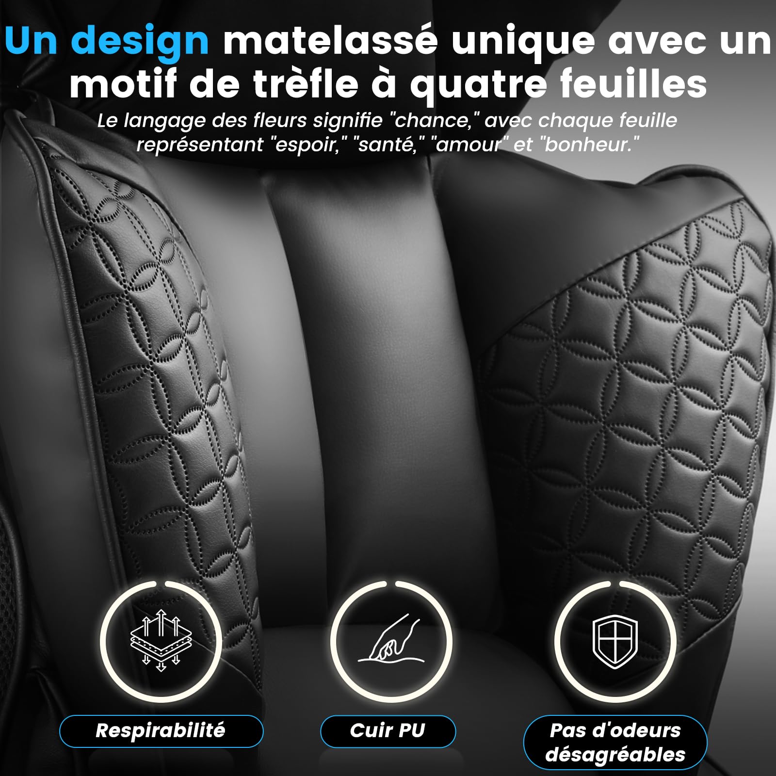 COMHOMA Chaise de gaming ergonomique, chaise de bureau avec accoudoirs réglables, soutien lombaire à ressorts pour grandes et hautes personnes, 150 kg, large assise, noir