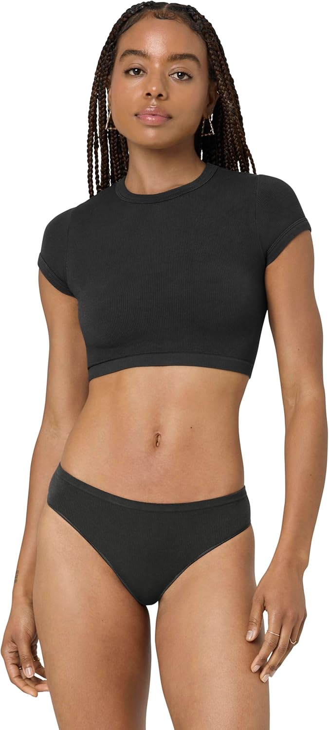 florence by mills womens Softie Seamless Thong Underwear - Image 5