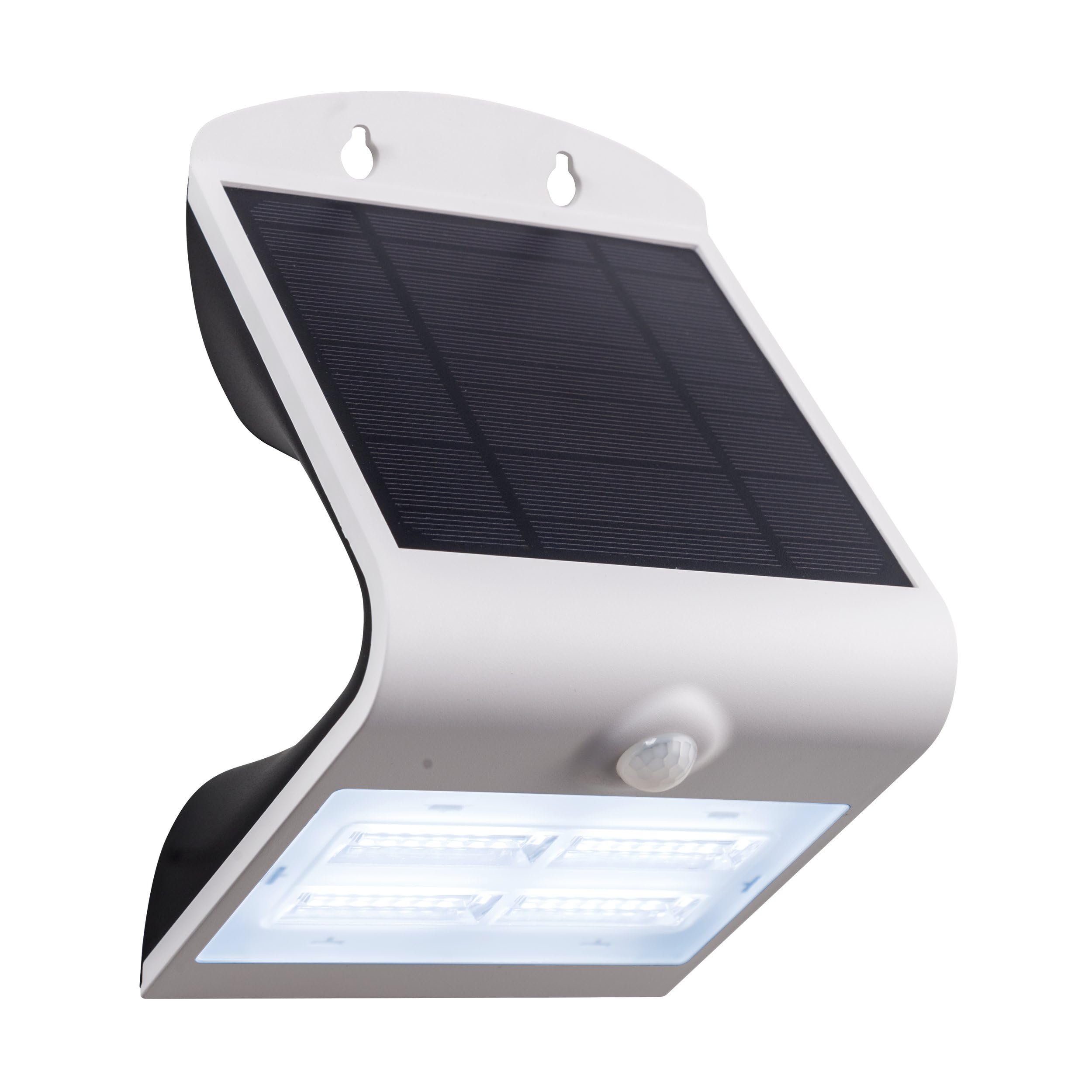 Eglo Lamozzo Solar Led Wall Lamp, White, Height 21 Cm, Sensor