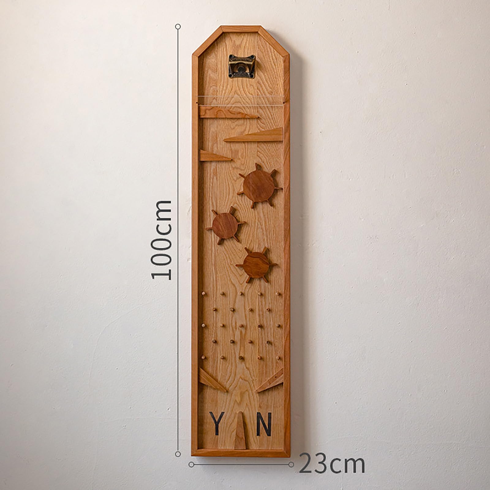 KEhtu Kreativer Flaschenöffner, Bierflaschenverschluss-Entscheidung, JA Oder Nein, Hängt Von Ihrem Glück Ab, Wandmontierte Bar-Wohnzimmer-Dekorationsornamente
