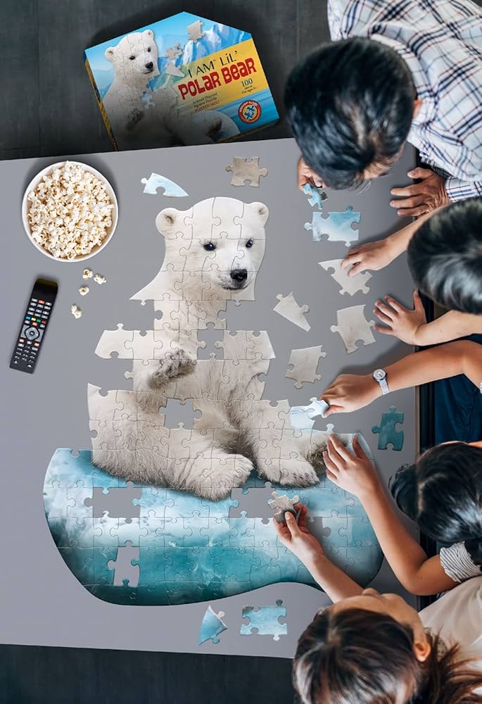 Amazon.com: Madd Capp Puzzles Jr. - I AM Lil' Polar Bear