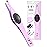 Professional Eyebrow Tweezers for Women and Men - Precision Stainless Steel Slant-Pointed Tip Tweezer for Facial Hair, Ingrown Hair, Splinter, Eyebrows & Blackhead Removal, Purple