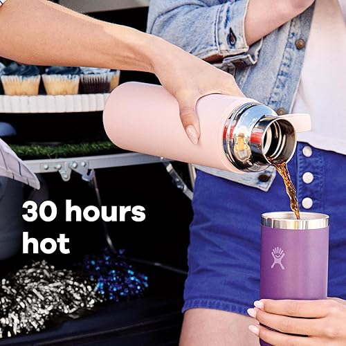 Miniatura 4 de Hydro Flask Hot Flask & Cup - Recipiente de viaje aislado de acero inoxidable para bebidas calientes para café y té, 36 onzas, verde agave