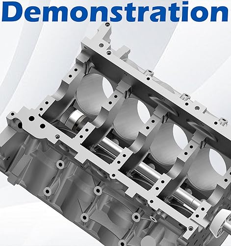 Vista 3 de Herramienta de instalación de rodamiento de levas Herramienta de instalación de rodamiento de levas con caja de almacenamiento Compatible con motor