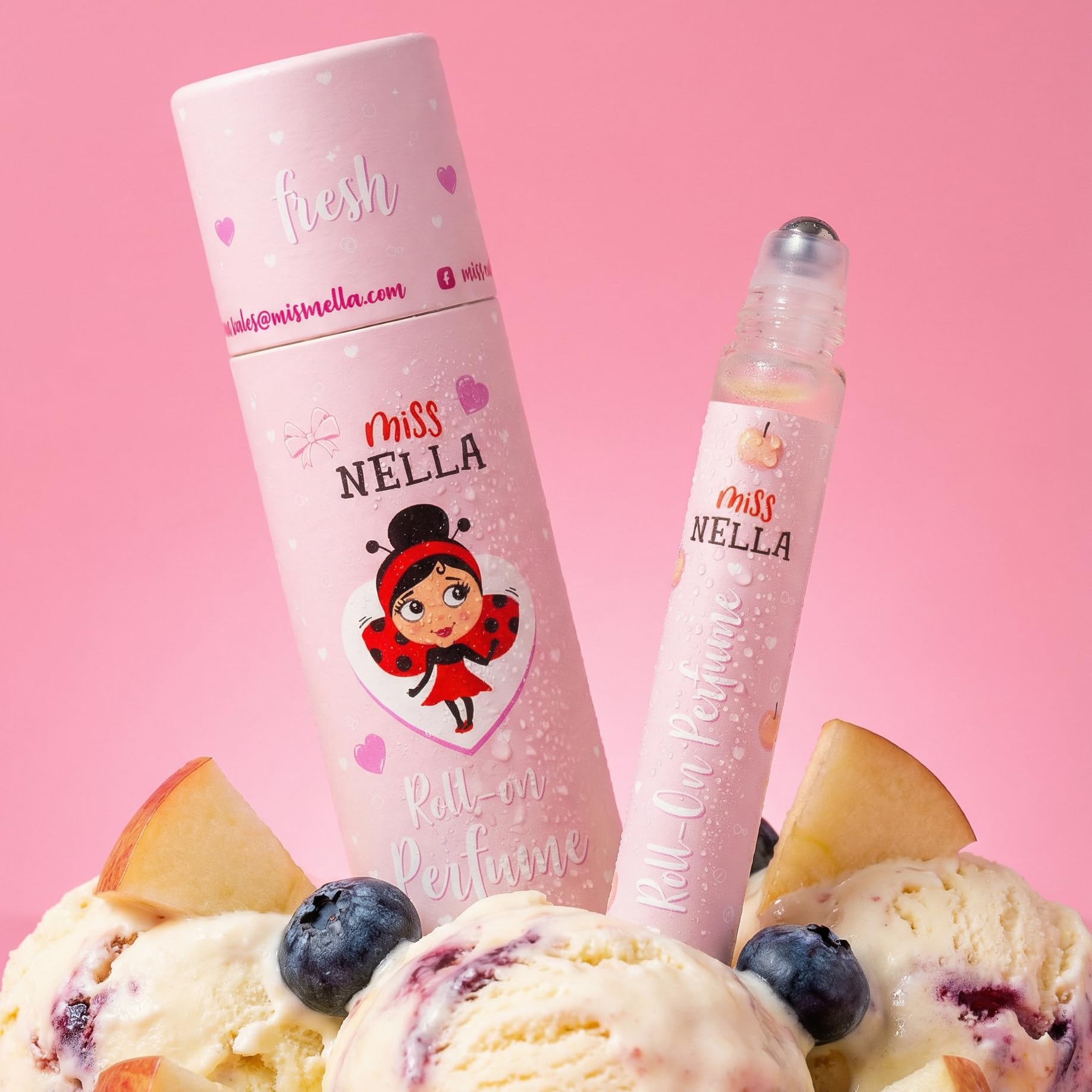 Miss Nella Cool Like Me- Olio profumato, delicato e non tossico per bambini, formula a base naturale