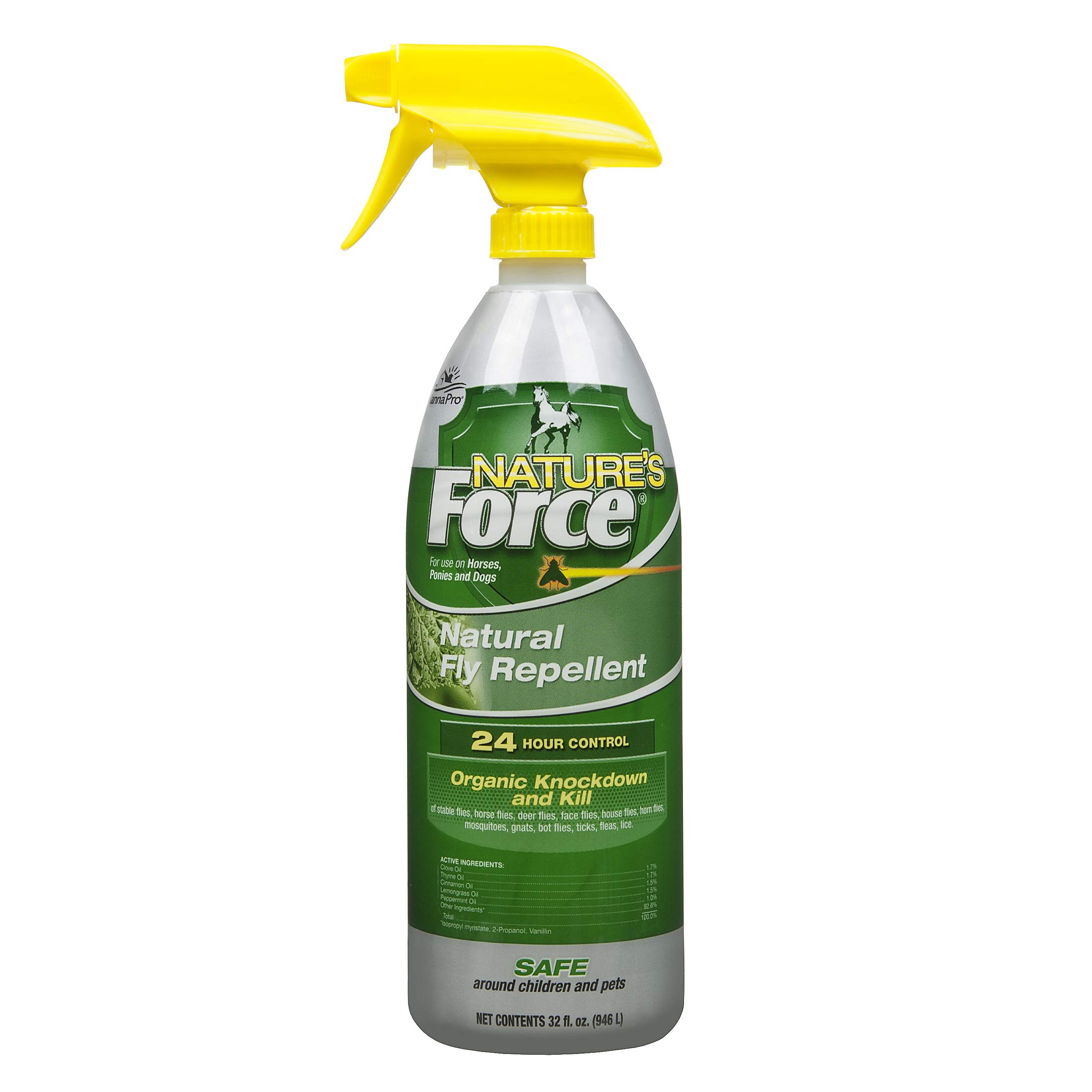 Manna Pro Nature's Force Fly Spray, 32 oz