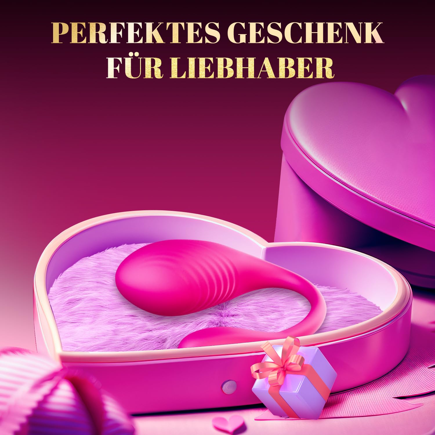 Vibromasseurs Sex Toýs Femme avec APP, Vibromasseurs Feminin à Distance Sex Toys avec 9 Vibration, Oeuf Vibrant à Distance Sex Toýs Couple Cathéter et sonde urinaire