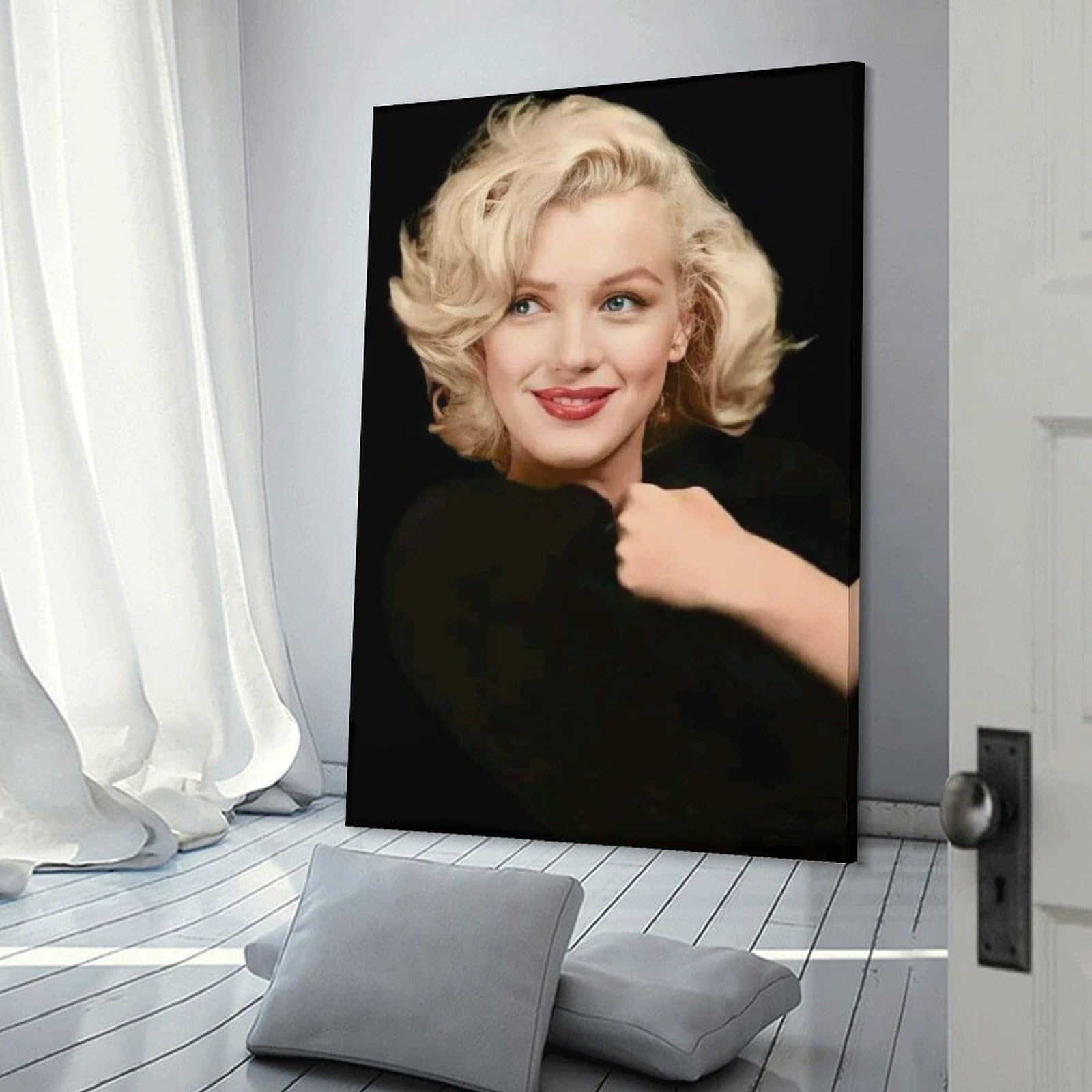 マリリン・モンロー　ポスター(2) Amazon.co.jp: マリリン・モンロー アートポスター2 キャンバス