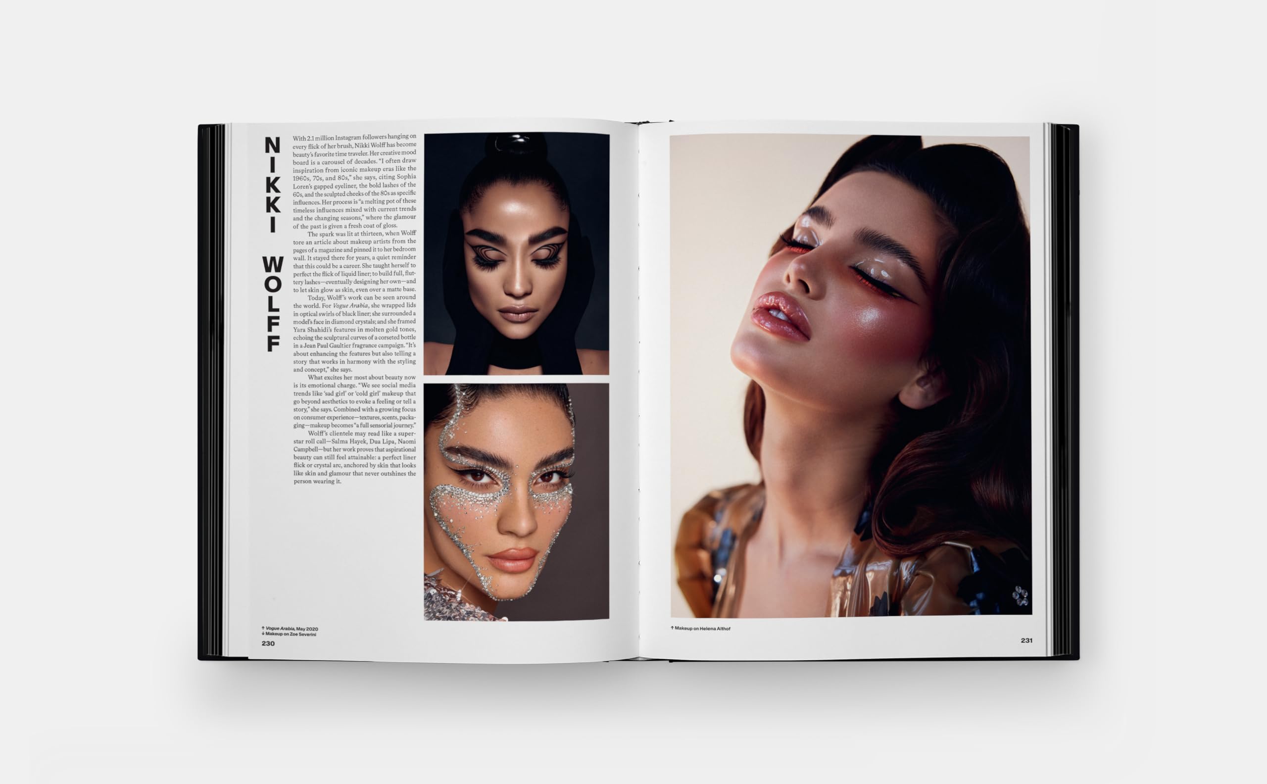 Blush: Contemporary makeup artists