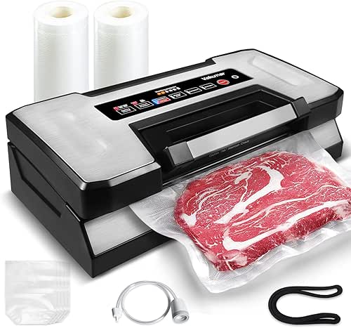 Vakumar Precision Vacuum Sealer Machine Pro, with Cutter and Lagre