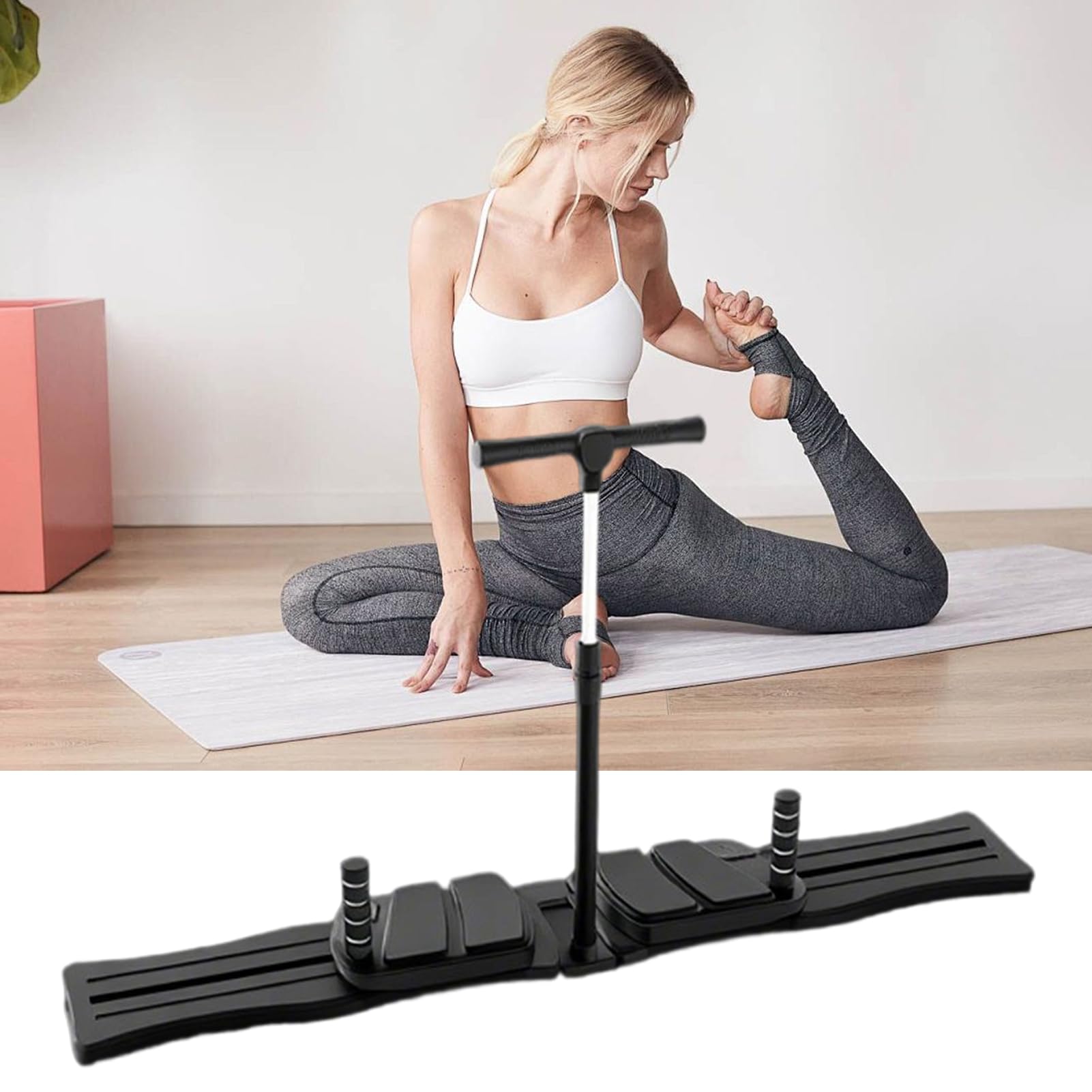 Tavola per riformer per pilates, tavola da allenamento per addominali | Accessorio portatile e pesante per l'allenamento dei muscoli addominali, attrezzo ergonomico antiscivolo per esercizi di fitness