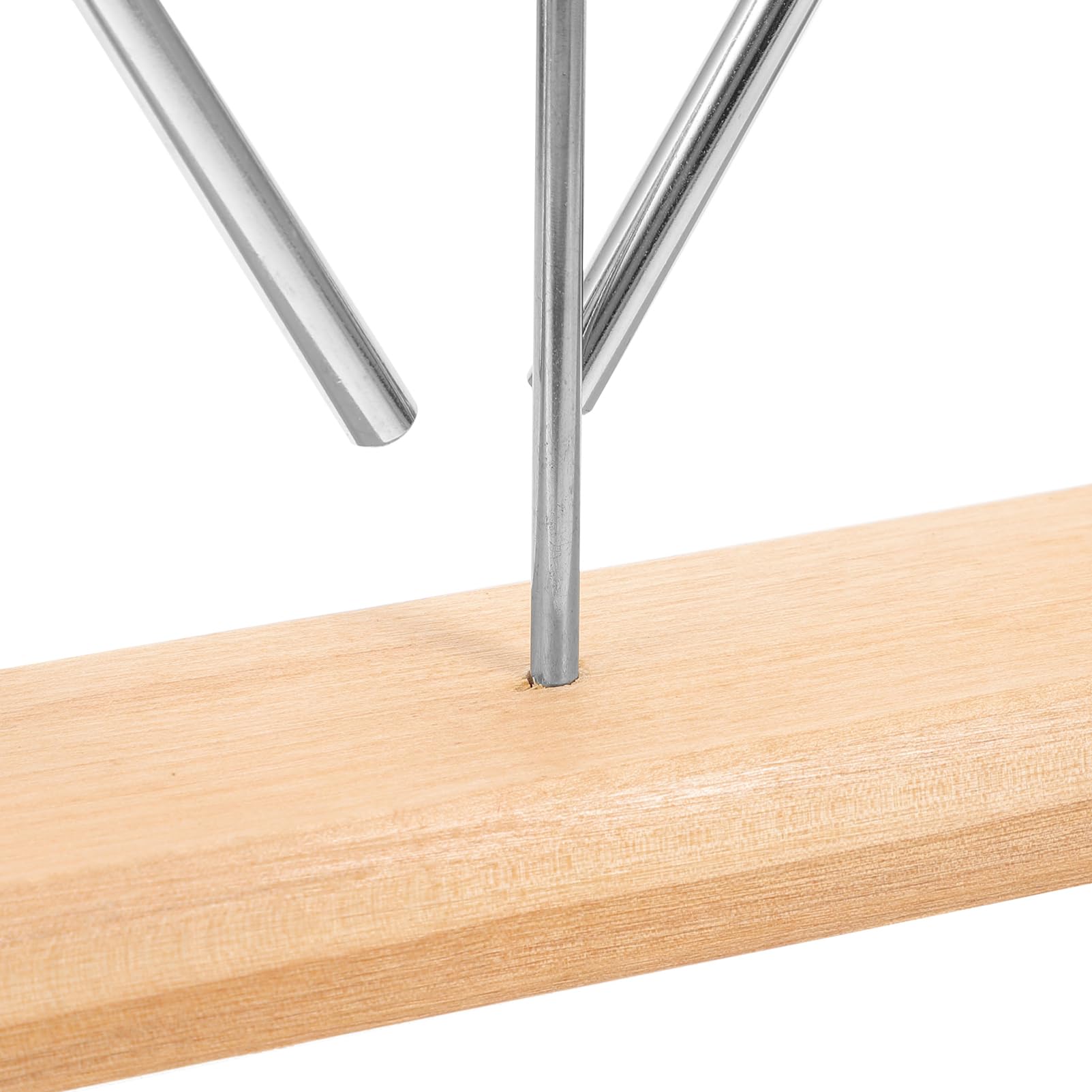 Triangle de Musique en Fer, 2 Sets, Instrument de Percussion pour Débutants