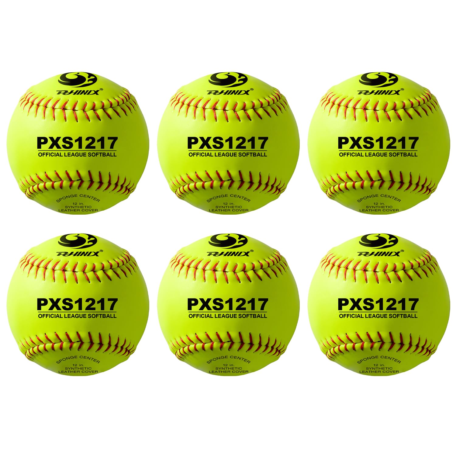 PHINIX Safety Softball for Training and Recreational Play 11" & 12" Options