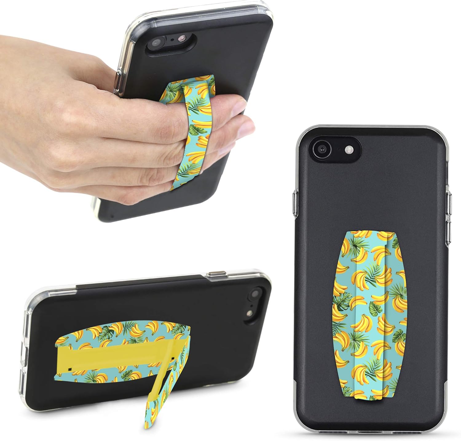 Gear Beast Universal Cell Phone Grip Ultra Slim Elastic