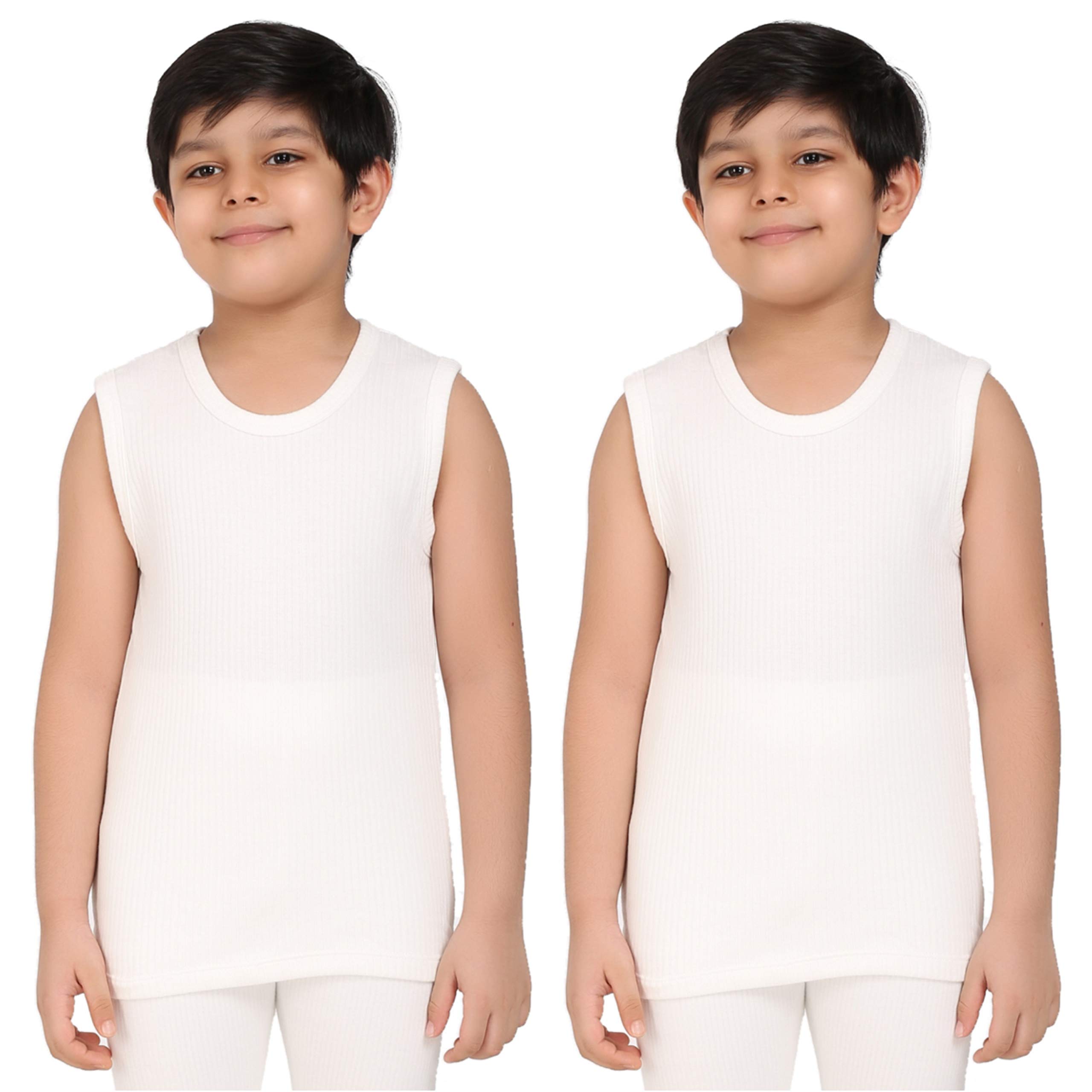 Splash Kids (Unisex) Sleeveless Thermal Tops/Uppers - Pack of 2 Pcs.-image-33