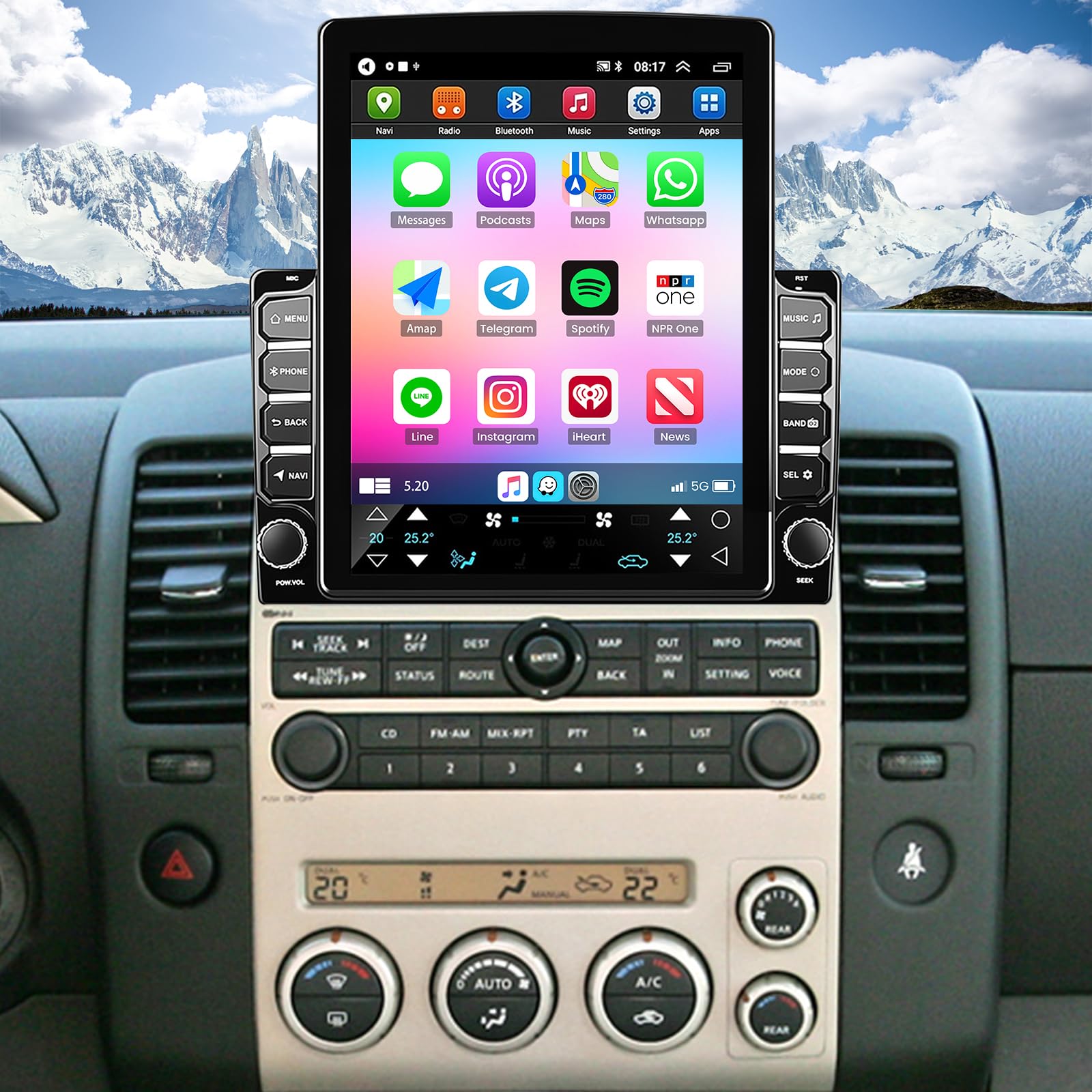 Amazon.com: Car Stereo Radio for Nissan Pathfinder 2005-2010 with