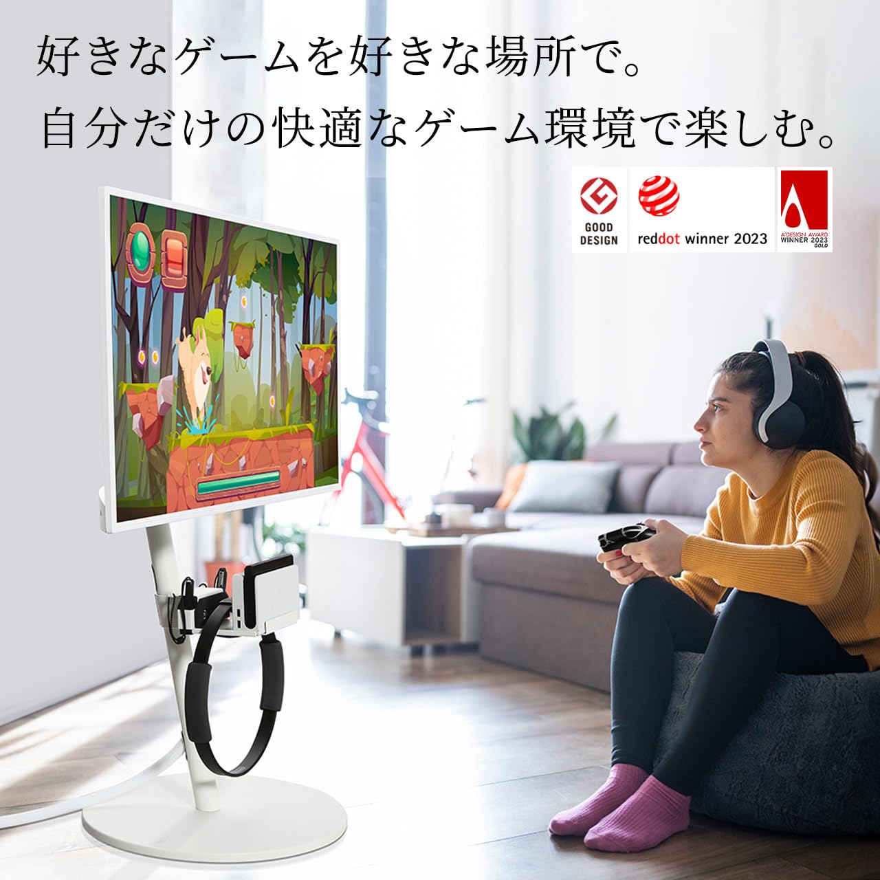 Amazon.co.jp: EQUALS イコールズ 壁寄せテレビスタンド WALL A2ロー 