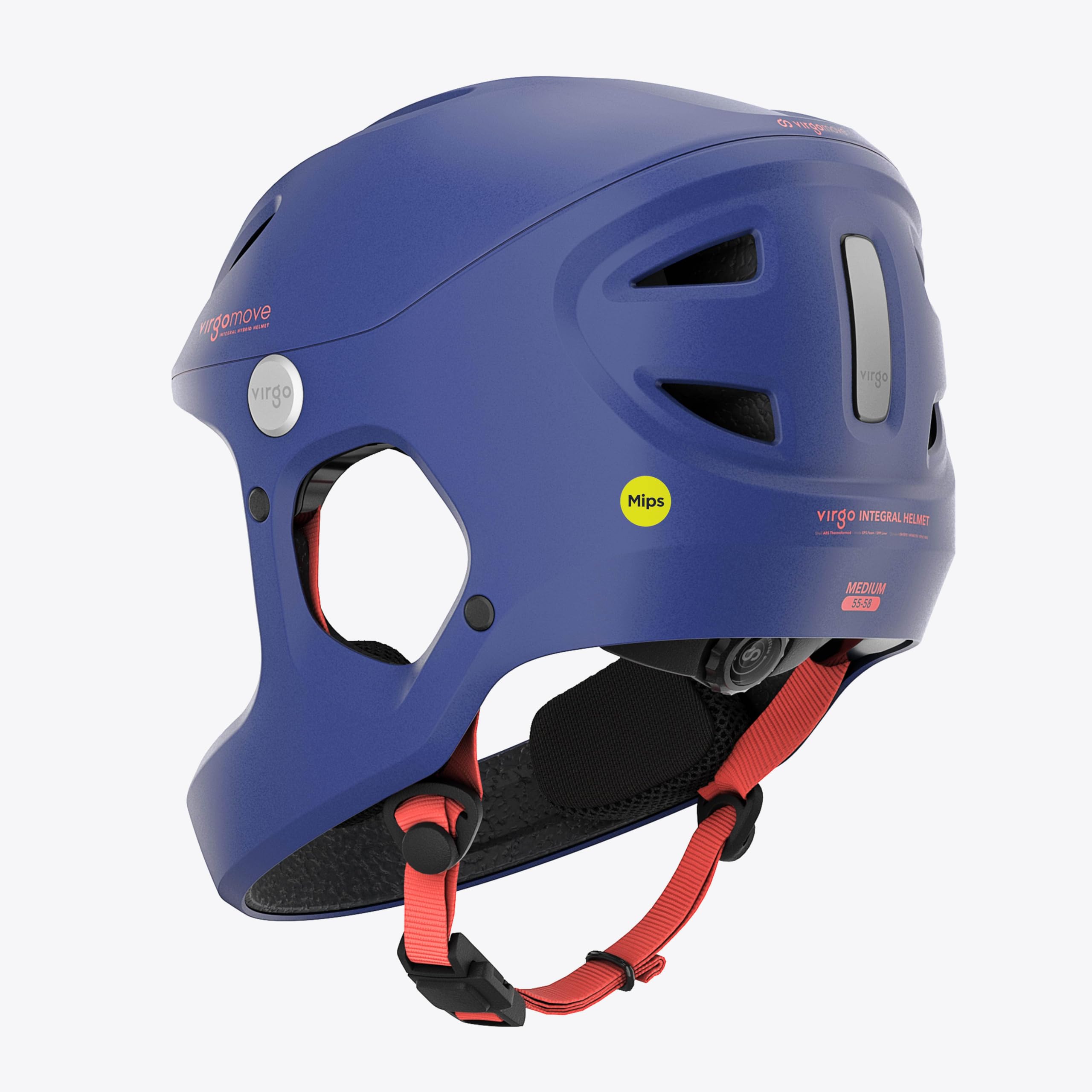Casque Intégral Enfant MIPS Modèle Virgo Kid | Protection Renforcée pour Vélo, Trottinette & Skatepark | Certifié EN1078