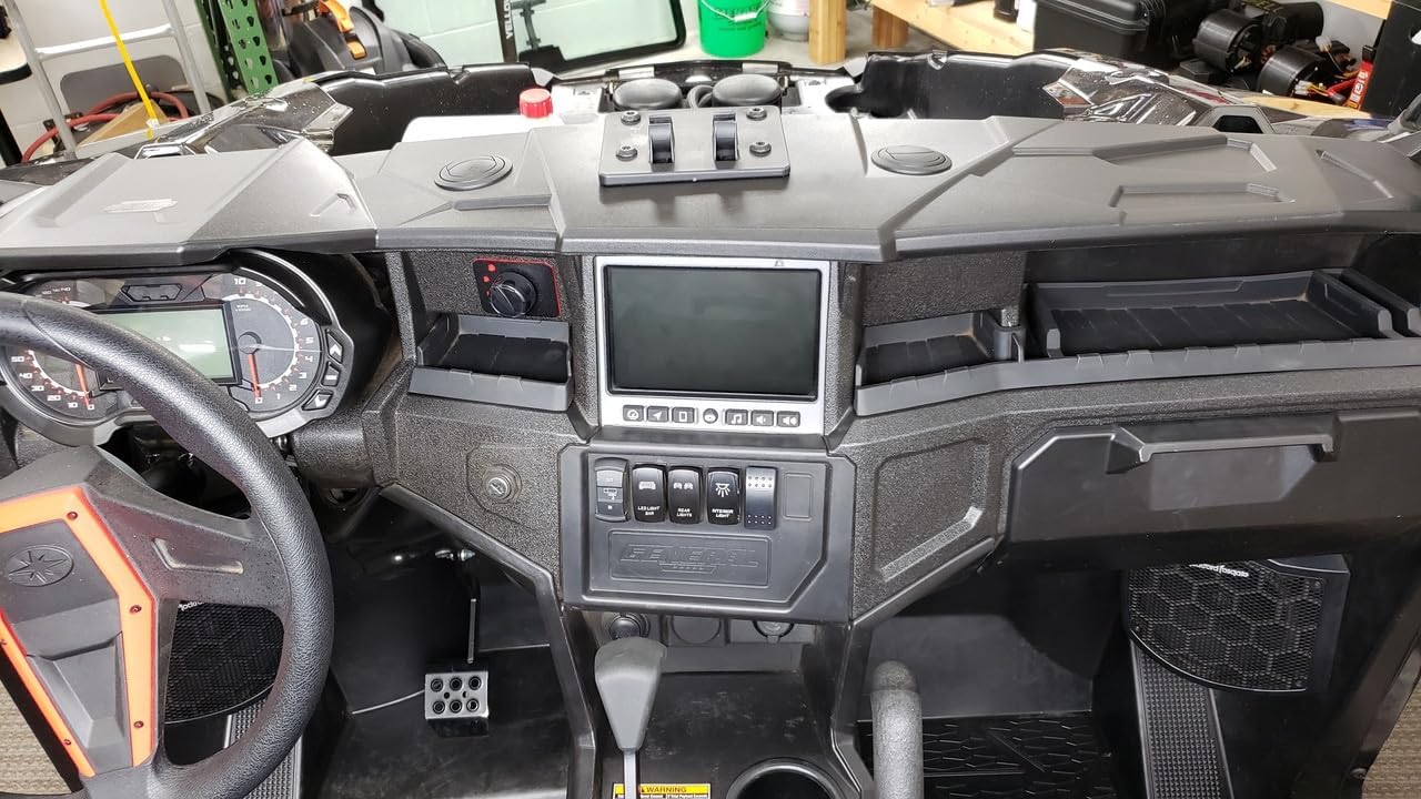 Ice Crusher UTV Cab Heater for Polaris General 1000 (2016-2025) with Fosgate Subwoofer and Defrost Bundle