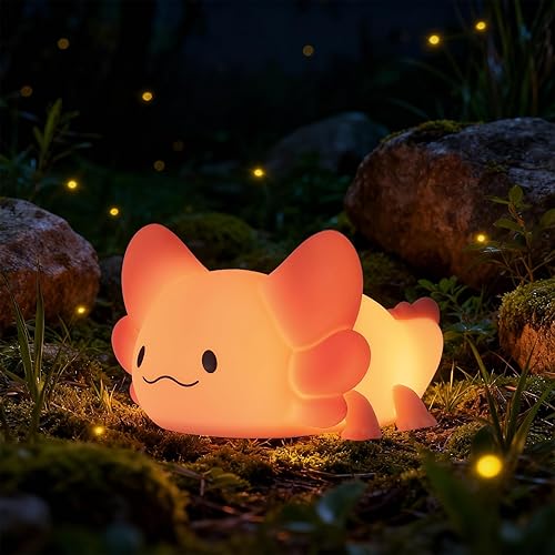 Miniatura 8 de ZKLiLi Luz nocturna para niños Lámpara, 16 Colores Lámpara de Gato Bonita, Luces Nocturnas Regulables para Bebé para Guardería Niño Pequeño, Luz