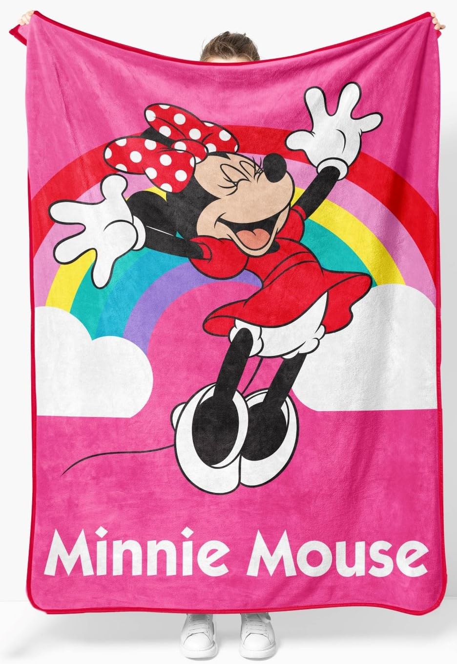 

                                                    Disney Minnie Mouse Plush Throw Blanket - Measures