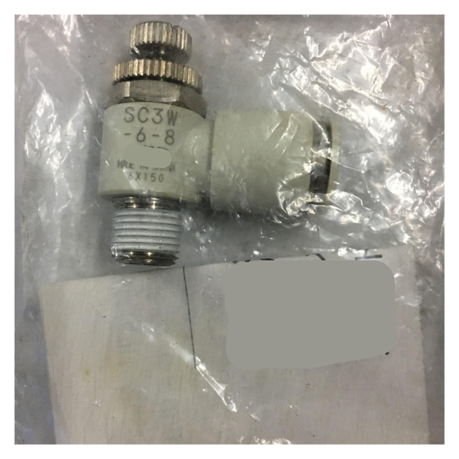Vanne d'accélérateur SC3W-10-6 pour éliminer les à-coups de vérin