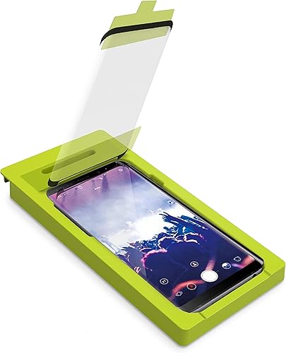 Miniatura 2 de PureGear Protector de pantalla de vidrio templado HD para Samsung Galaxy Note 8 con bandeja de autoalineación, transparente HD, protección premium,