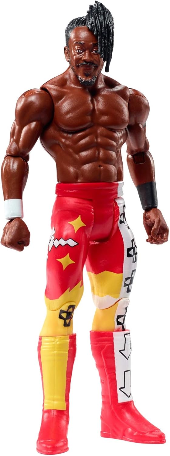 WWE Mattel Kofi Kingston Top Picks 6-inch Action Figures with Articulation & Life-Like Detail, Multi (GLC45)