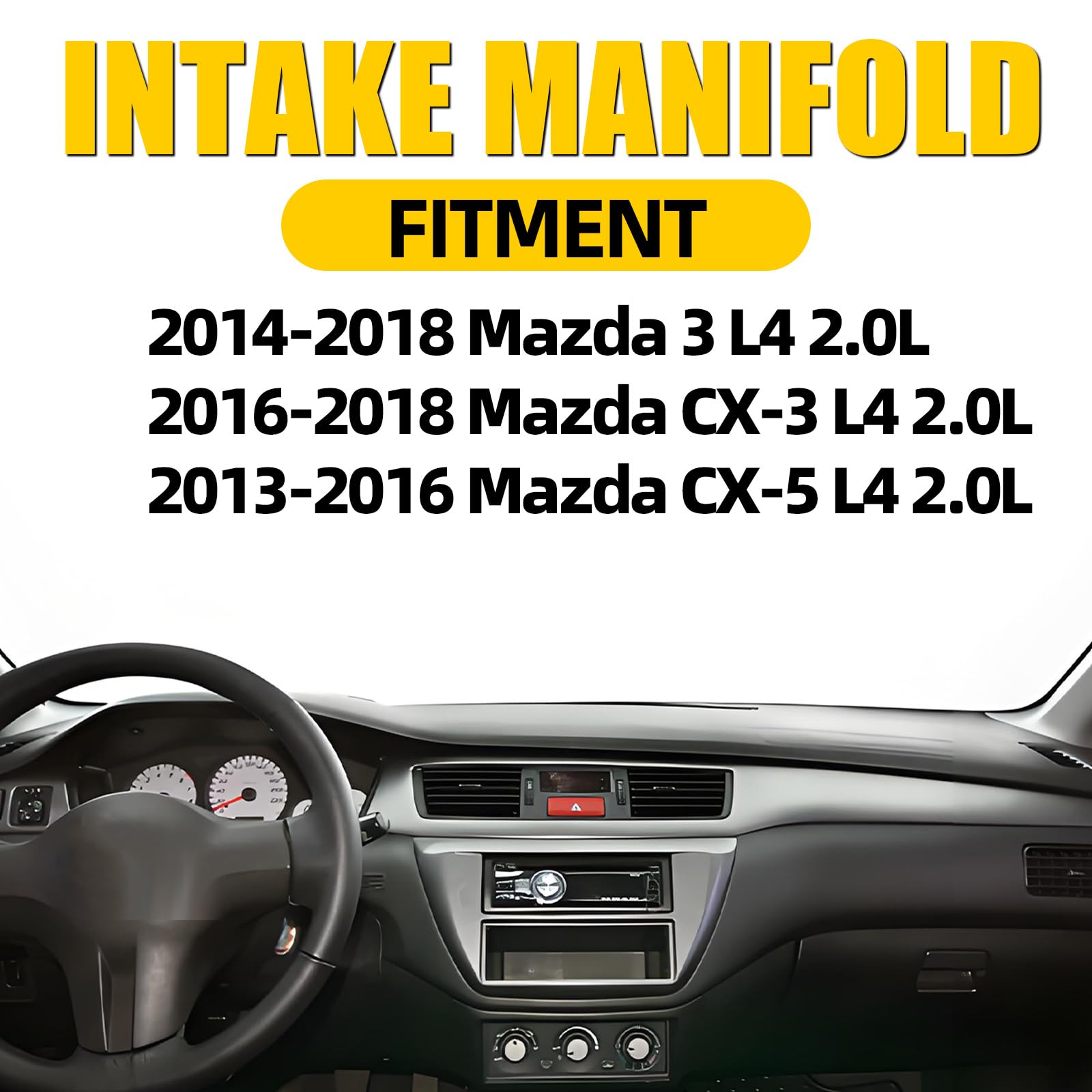 Amazon.co.jp: MILIPARTS インテークマニホールド マツダ 3 CX-3 CX-5
