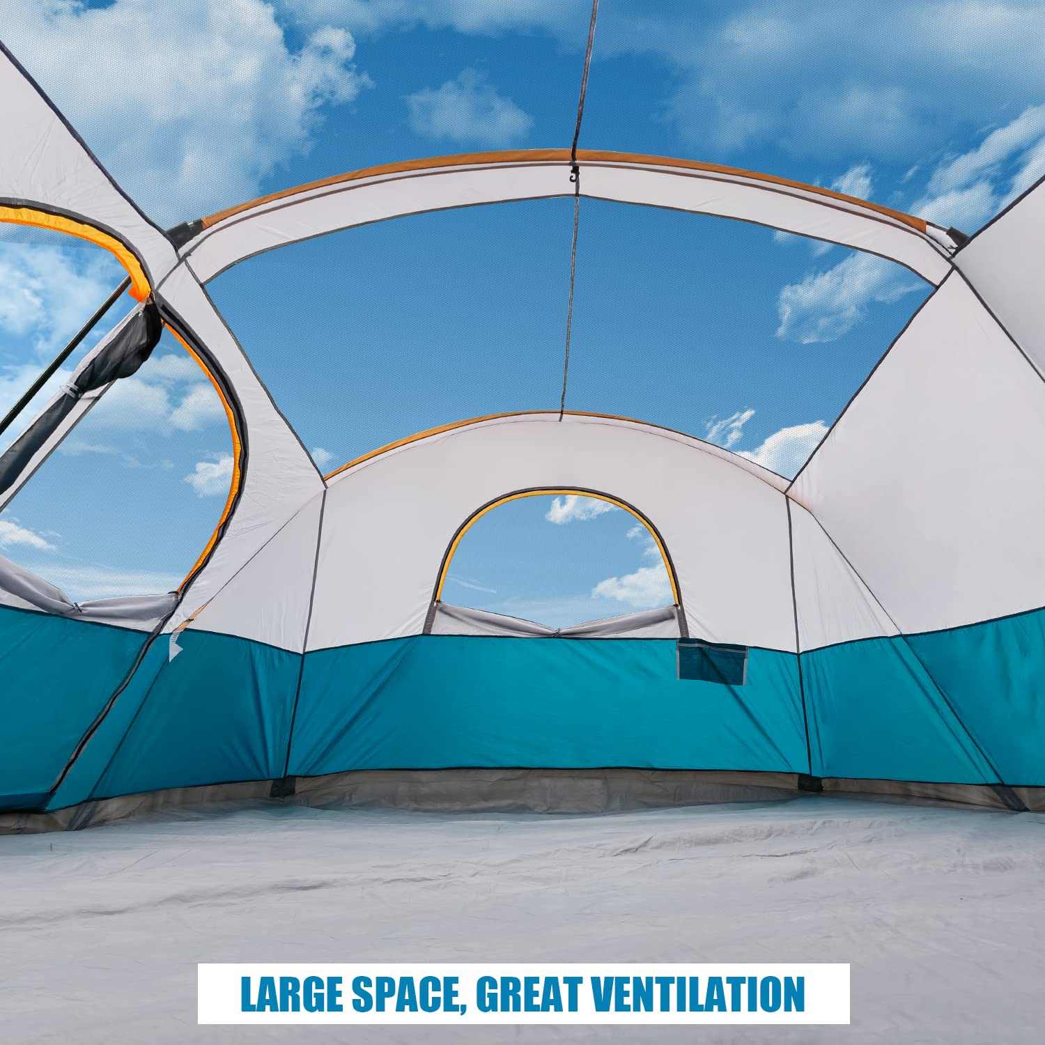 Buy UNP Camping Tent 9 Person, Family Cabin Tent, 5 Large Ventilation