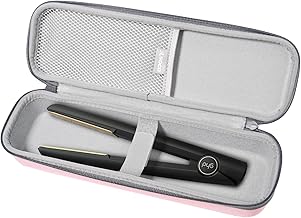 RLSOCO Case for ghd Gold/Platinum+/Mini Styler Hair Straightener (Pink)