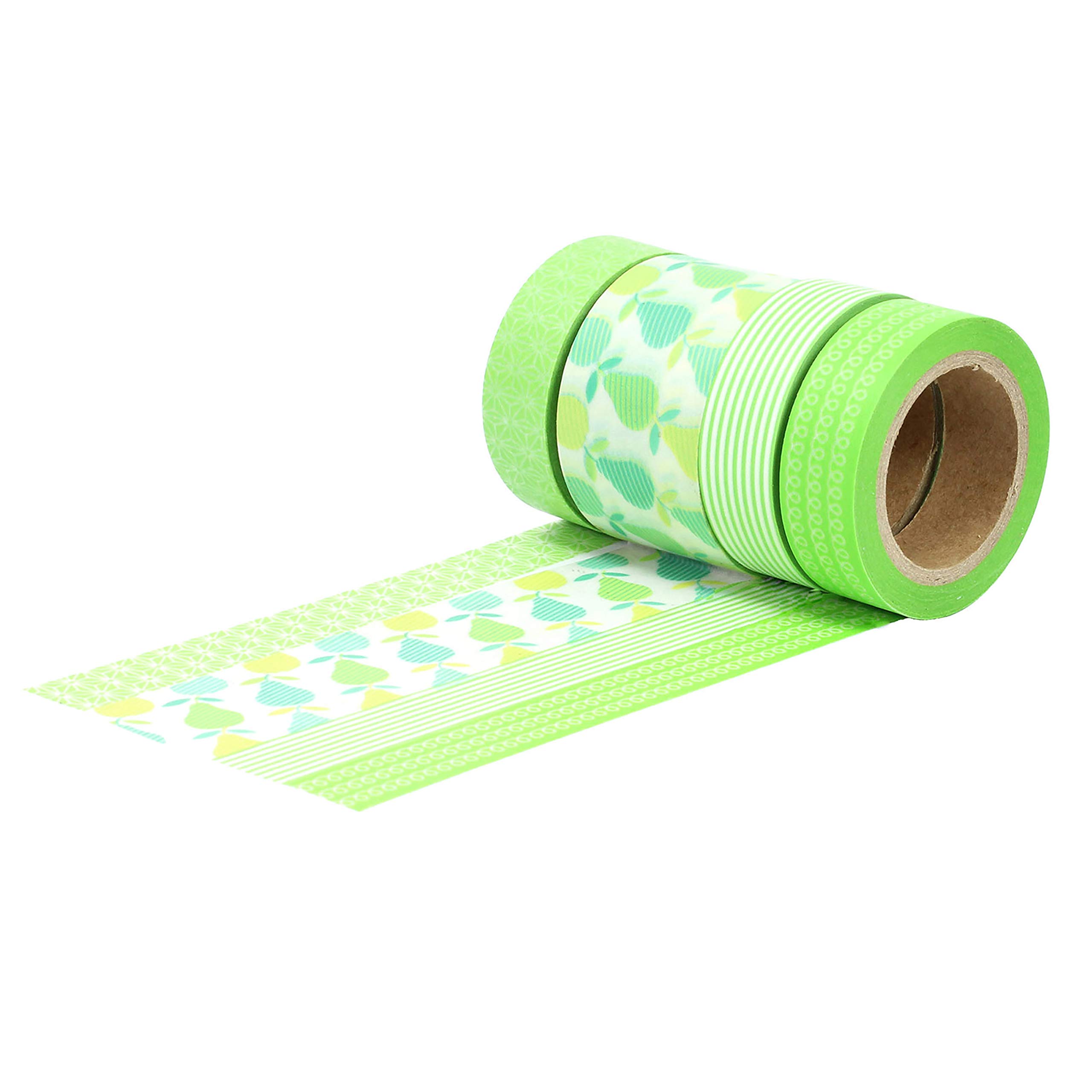 Washi Tape Decorativo - Rotolo Da 10m X 5cm Per Journal, Regali E DIY, Design Via - Foto 4