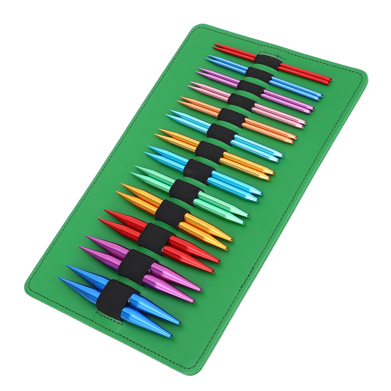 26 PCS Set de Agujas de Tejer Circulares Intercambiables, Agujas de Tejer de 3.0 mm a 10.0 mm con Cable, para Proyectos de Tejer Bufanda Suéter Gorro