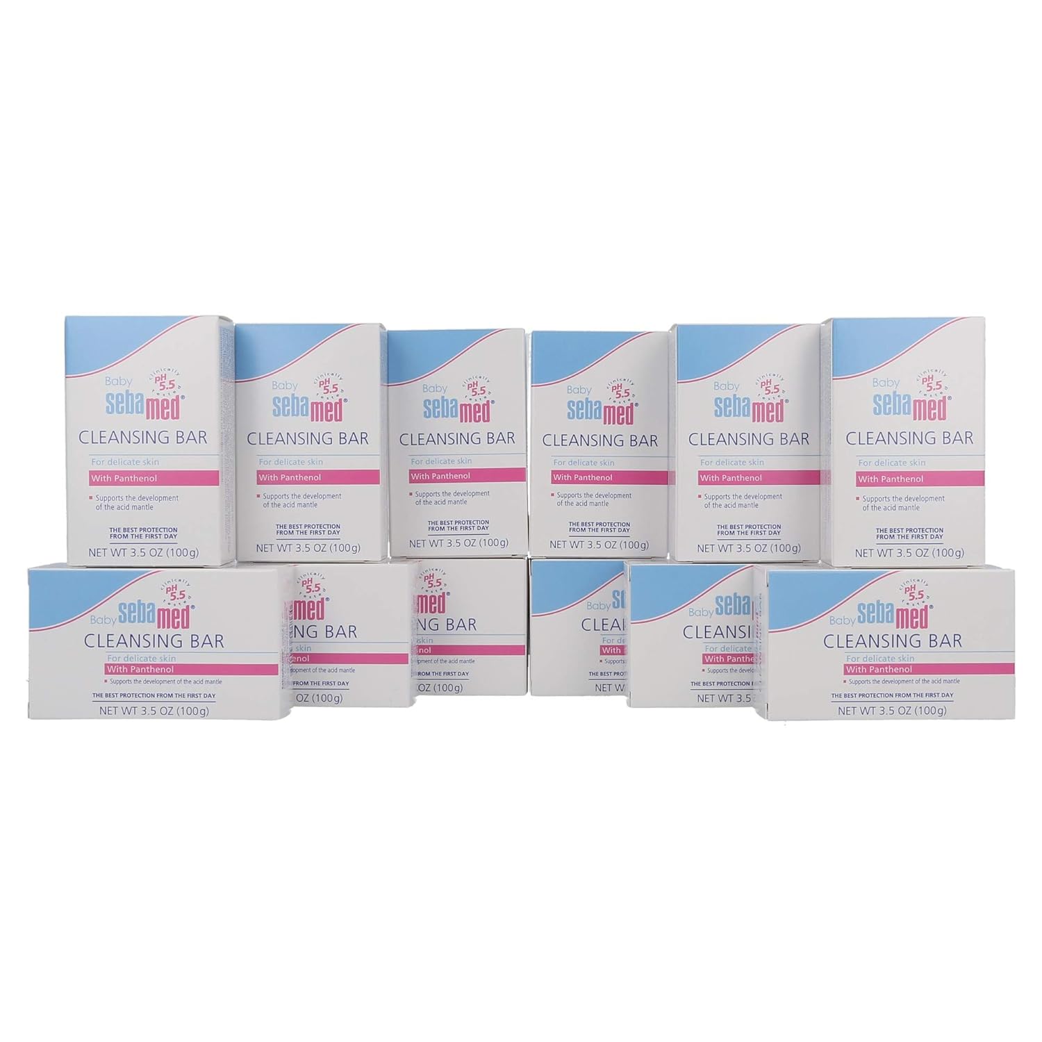 Sebamed Baby Cleansing Bar, 3.5-Ounce Boxes (Pack of 6) : Baby