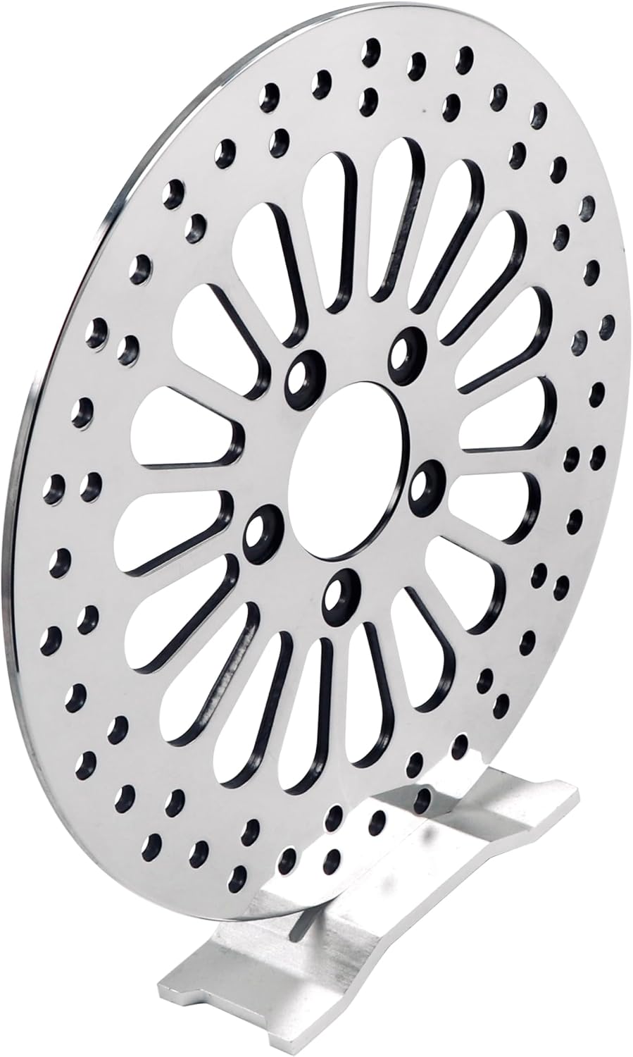Fatflex 1x11-1/2'' Rear Rotor for Harley Rotor Rear, Drilled 420 Stainless Steel