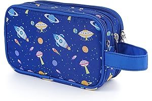 Kids Toiletry Bag for Boys, Toddler Travel Toiletry Bag