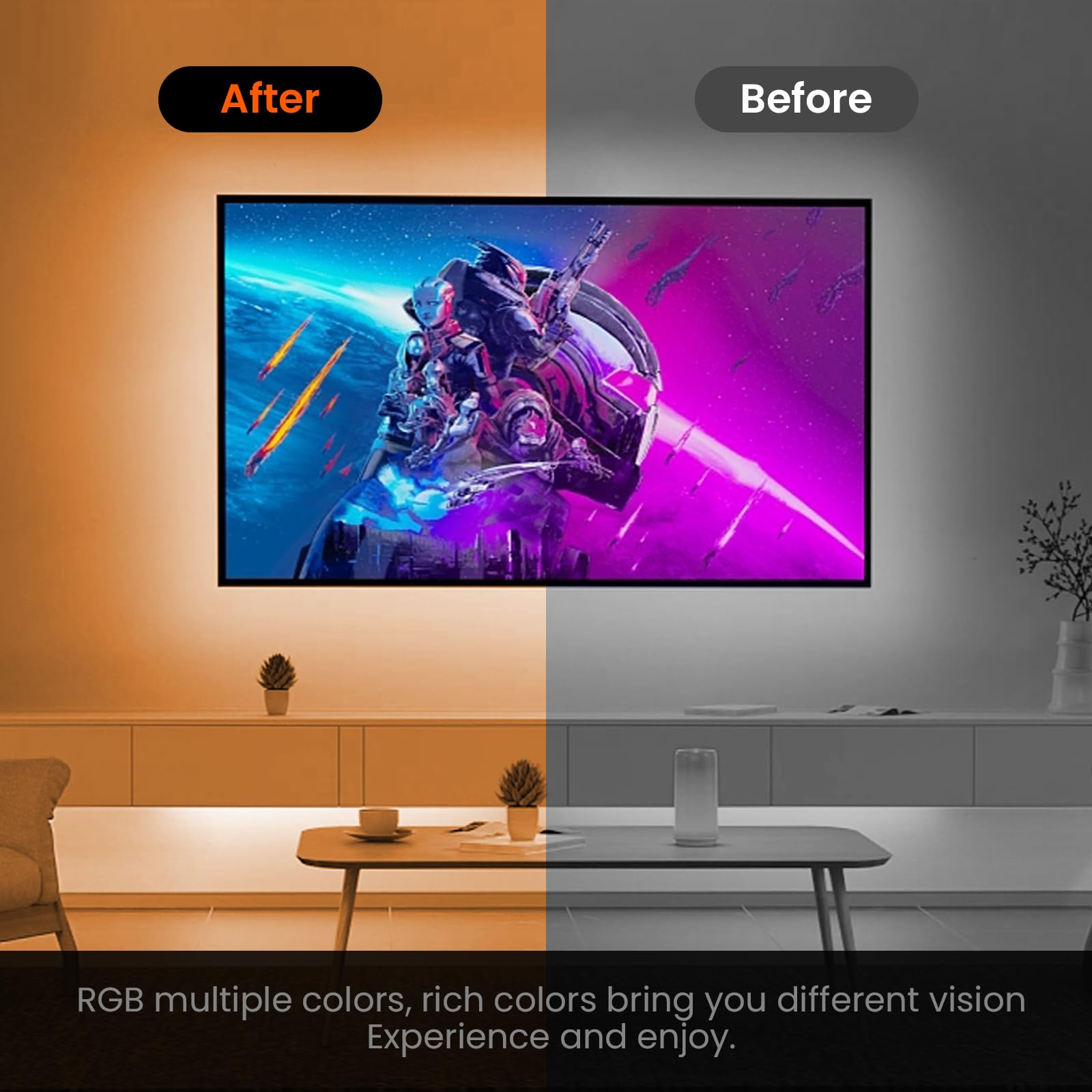 220V RGB tubo LED regulable [7m], 76 LED/m tira LED flexible impermeable de silicona recortable, SMD5050, diseño DIY, decoración para el hogar y tiendas