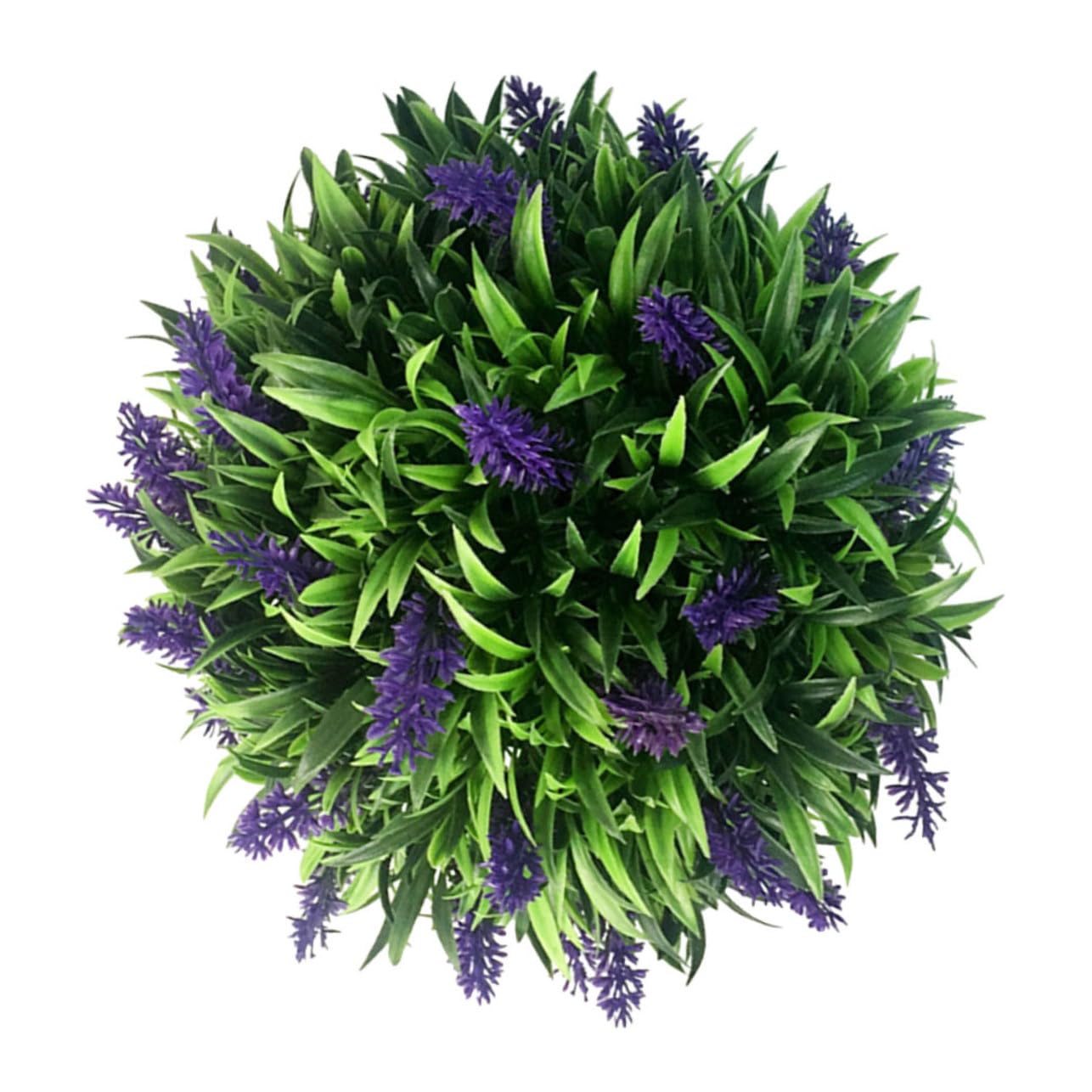Bola de lavanda artificial de 25cm PRETYZOOM para colgante realista y decoración bodas