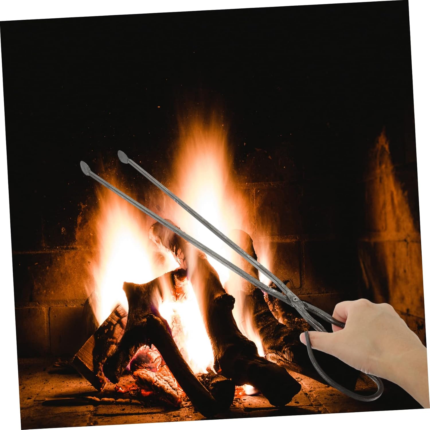 Metal Tongs Reusable Bbq Tong Long Handle Garbage Clamp for Barbecue Utensils