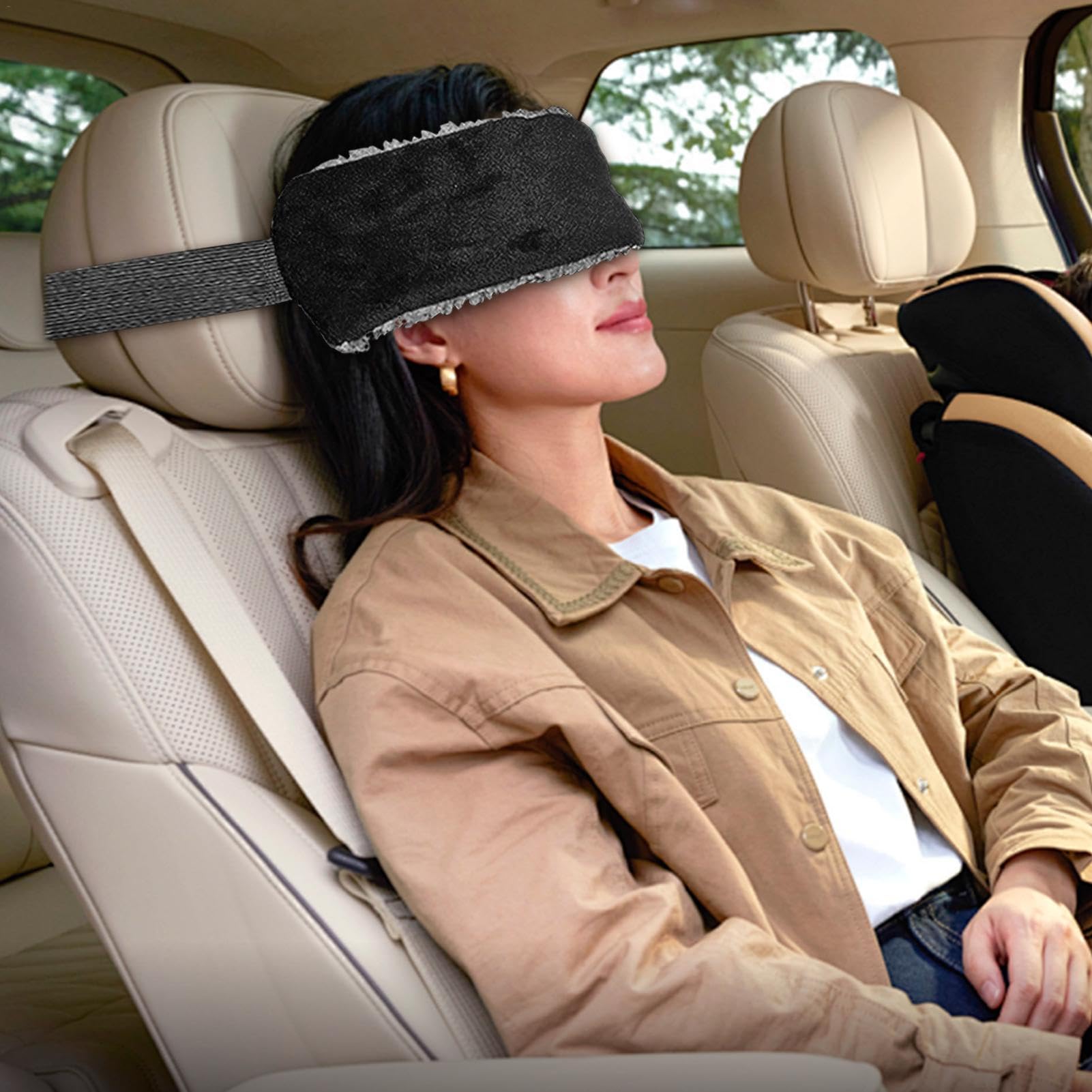 Accessoire Sommeil Avion Voiture Sangle De Maintien De Tête Pour Avion Et Voiture - Ajustable, Légère, En Velours - Pour Dormir En Voyage Sangle Tête Avion Voiture Accessoire Sommeil Avion Voiture Sangle De Maintien De Tête Pour Avion Et Voiture - Ajustable, Légère, En Velours - Pour Dormir En Voyage Sangle Tête Avion Voiture